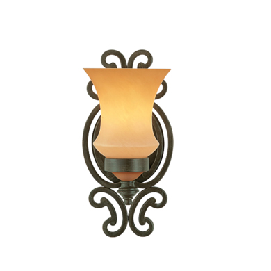 C118-4441HV By Kalco Lighting-Hamilton Collection Havana Finish (1) 100-Watt Medium Base