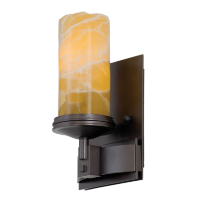 C118-4662BZ/CALC By Kalco Lighting-Napa Collection Bronze Finish (1) 25-Watt Candelabra Base