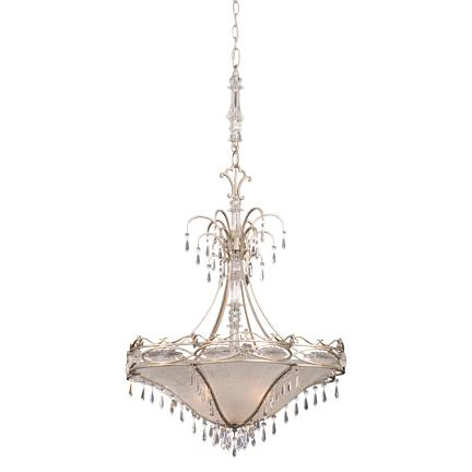 C118-5918AV By Kalco Lighting-Surrey Collection Avignon Finish 2-Lt. Pendant