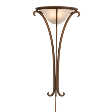 C118-814TN By Kalco Lighting-Santa Barbara Collection Tuscan Sun Finish Wall Sconce