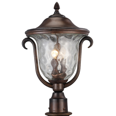 C118-9012BB By Kalco Lighting-Clearance Collection 3 Lt. Medium Post Mount