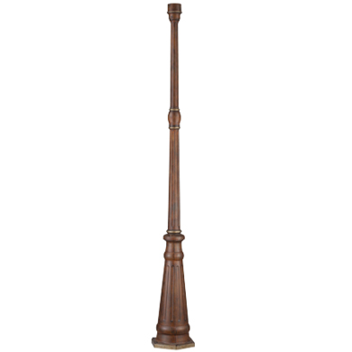 C118-9019BB By Kalco Lighting-Outdoor Accessories Collection Burnished Bronze Finish Anchor Mount Post