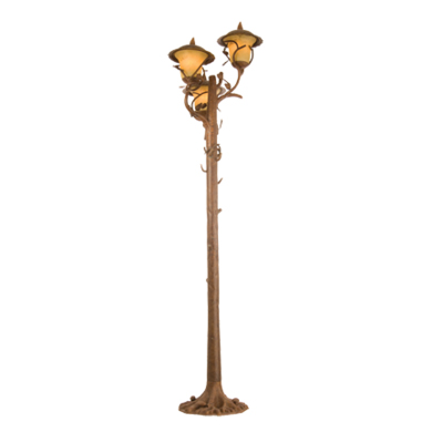 C118-9173PD By Kalco Lighting-Ponderosa Collection Ponderosa Finish 3-Lt. Lantern Head