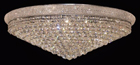C121-1800F42C By Regency Lighting-Primo Collection Chrome Finish 30 Lights Flush