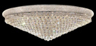 C121-1800F48C By Regency Lighting-Primo Collection Chrome Finish 33 Lights Flush