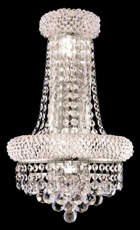 C121-1800W12SC By Regency Lighting-Primo Collection Chrome Finish 4 Lights Wall Sconces