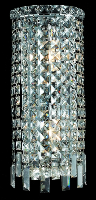 C121-2031W8CBy Regency Lighting - Maxim Collection Polished Chrome Finish Flush Semi-Flush Lighting