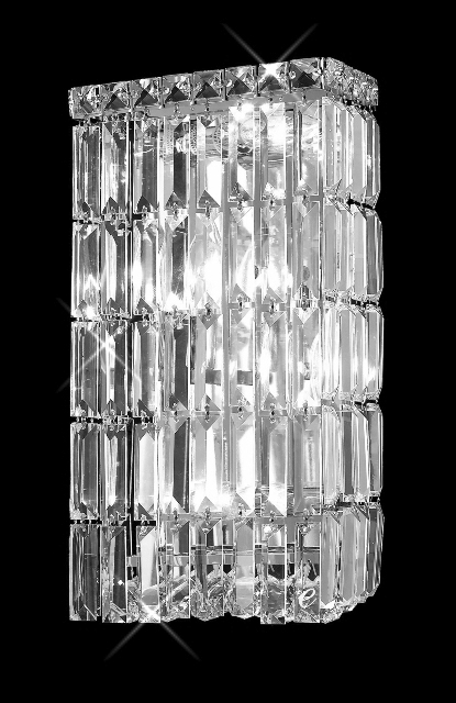 C121-2032W8CBy Regency Lighting - Maxim Collection Polished Chrome Finish Flush Semi-Flush Lighting