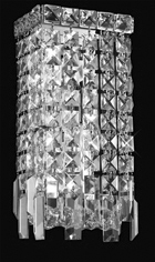 C121-2033W6CBy Regency Lighting - Maxim Collection Polished Chrome Finish Chandeleir