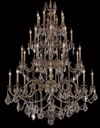 C121-9532G48AB-GS By Regency Lighting-Marseille Collection Antique Bronze Finish 32 Lights Chandelier