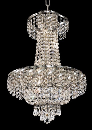 C121-ECA2D18C By Regency Lighting-Belenus Collection Chrome Finish 22 Lights Chandelier
