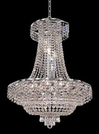 C121-ECA2D26C By Regency Lighting-Belenus Collection Chrome Finish 15 Lights Chandelier