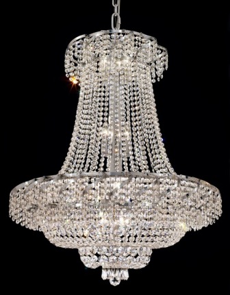 C121-ECA2D30C By Regency Lighting-Belenus Collection Chrome Finish 18 Lights Chandelier