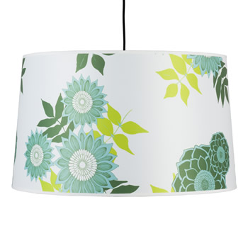 C123-RS-9703 By Lights Up-Weegee Collection Anna Green Finish 2 Lt Ceiling Lamps