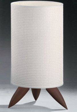 C129-600560425 By Modiss-Timy Collection White Mesh Table Lamp