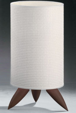 C129-600560625 By Modiss-Timy Collection White Mesh Table Lamp