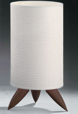 C129-600560825 By Modiss-Timy Collection White Mesh Table Lamp