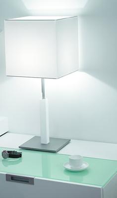 C129-600312101 By Modiss-Maria Collection White Finish Table Lamp