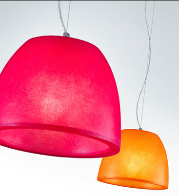 C129-600450102 By Modiss-Ponza Collection Red Finish Single Suspension