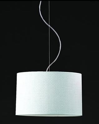 C129-600540501 By Modiss-Tao Collection White Finish Single Suspension