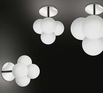 C129-600490323 By Modiss-Tybo Collection White Finish Ceiling Lamp