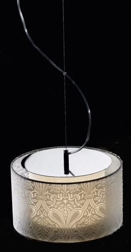 C129-601120573 By Modiss-Valentina Collection Beige Finish Single Suspension