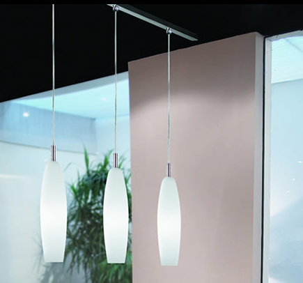 C129-600620101 By Modiss-Vanny Collection White Finish Triple Suspension