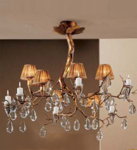 C135-10029-NBZ Morning Dew Collection Natural Bronze Finish Fixture By Classic Lighting