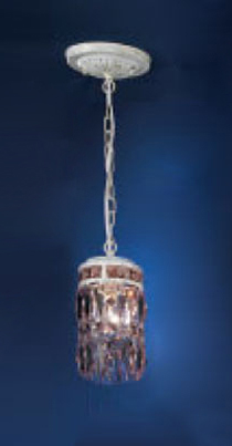 C135-1081-AW-AT Cascade Collection Antique White Fixture By Classic Lighting