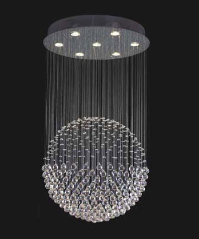 C135-16007-CH-CP Corpi Celeste Collection Chrome Fixture By Classic Lighting