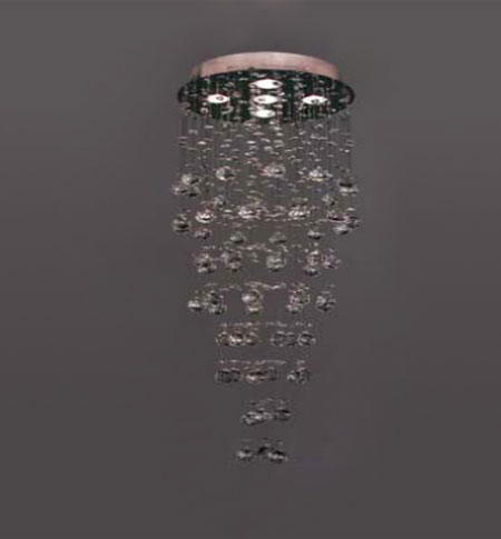 C135-16010-CH-CP Andromeda Collection Chrome Fixture By Classic Lighting