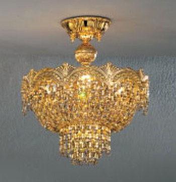 C135-1856-G-SGT Regency Ii Collection Gold Fixture By Classic Lighting