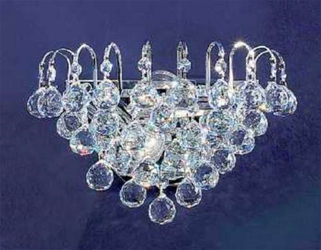C135-1892-CH-CP Diamante Collection Chrome Crystalique-Plus™ Finish Fixture By Classic Lighting