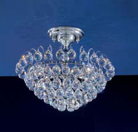 C135-1893-CH-CP Diamante Collection Chrome Crystalique-Plus™ Finish Fixture By Classic Lighting