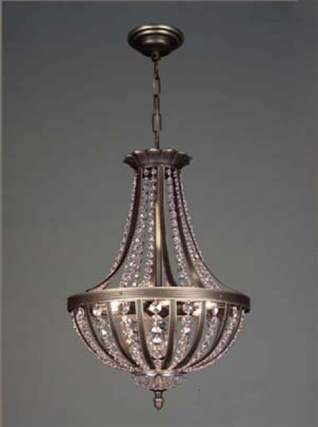C135-1924-RB-CP Terragona Collection Roman Bronze Fixture By Classic Lighting