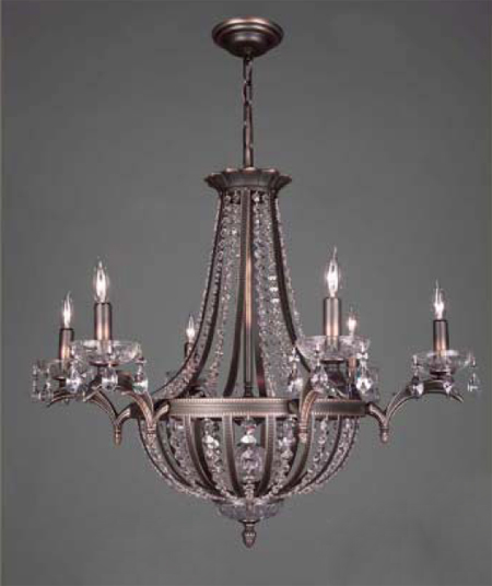C135-1926-RB-CP Terragona Collection Roman Bronze Fixture By Classic Lighting