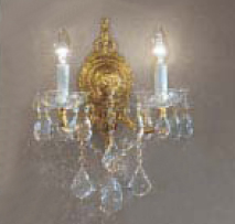 C135-5542-OWB-C Madrid Imperial Collection Olde World Bronze Crystalique™ Finish Fixture By Classic Lighting
