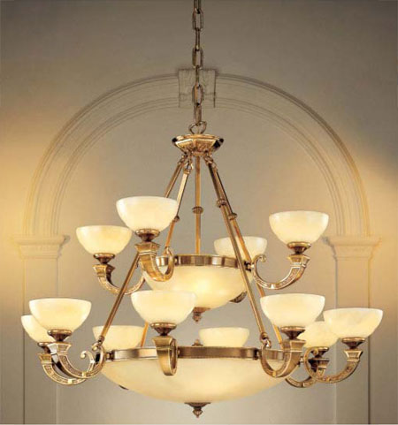 C135-5624-ABZ Mallorca Collection Antique Bronze Fixture By Classic Lighting