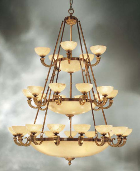 C135-5626-ABZ Mallorca Collection Antique Bronze Fixture By Classic Lighting