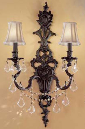 C135-57352-AGB-CP Majestic Imperial Collection Aged Bronze Fixture By Classic Lighting