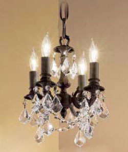 C135-57354-AGB-CP Majestic Imperial Collection Aged Bronze Fixture By Classic Lighting