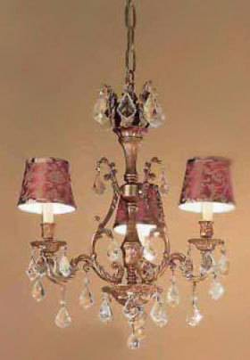 C135-57362-FG-CP Majestic Collection French Gold Fixture By Classic Lighting