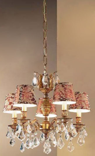 C135-57375-FG-CP Chateau Collection French Gold Fixture By Classic Lighting