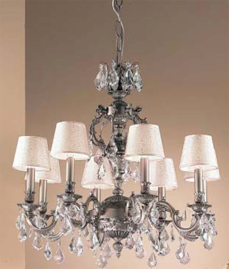 C135-57378-AGP-CP Chateau Collection Aged Pewter Fixture By Classic Lighting