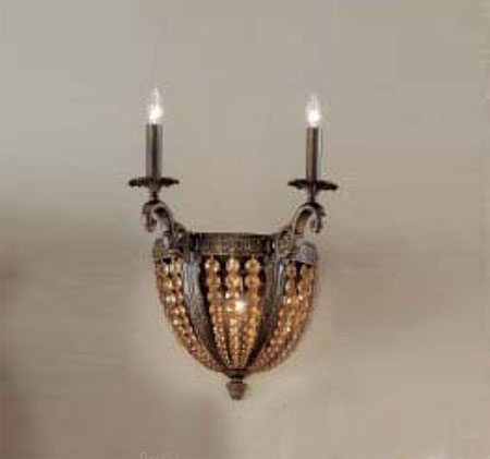 C135-5762-AGB-AI Merlot Collection Aged Bronze Antique Italian Finish Fixture By Classic Lighting