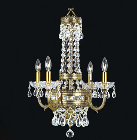 C135-68914-RNB-CP Contessa Collection Renovation Brass Fixture By Classic Lighting