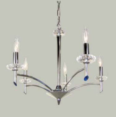 C135-68915-CH-SBL Helsinki Collection Chrome Fixture By Classic Lighting