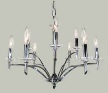 C135-68919-CH Helsinki Collection Chrome Fixture By Classic Lighting