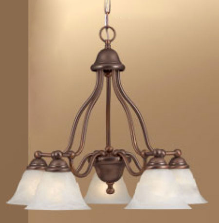 C135-69625-ACP-WAG Providence Collection Antique Copper Fixture By Classic Lighting