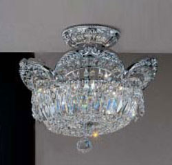 C135-69763-CH-CP Emily Collection Chrome Crystalique-Plus™ Finish Fixture By Classic Lighting